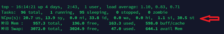 RackNerd CPU Steal Time 异常
